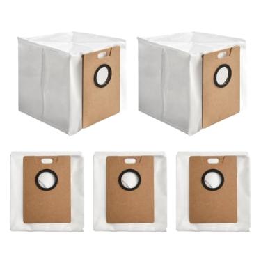 Imagem de Sacos de pó a vácuo, sacos de pó de substituição para aspirador de pó compatíveis com Tapo RV30 Max Plus e RV20 Max Plus design resistente para desempenho confiável