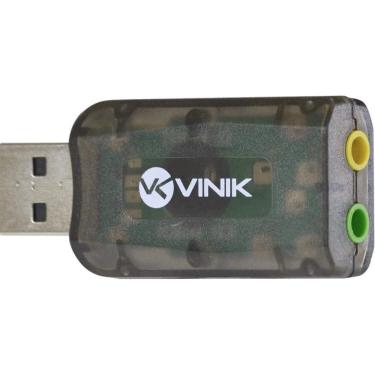 Imagem de Adaptador Placa de Som USB 5.1 Virtual Vinik