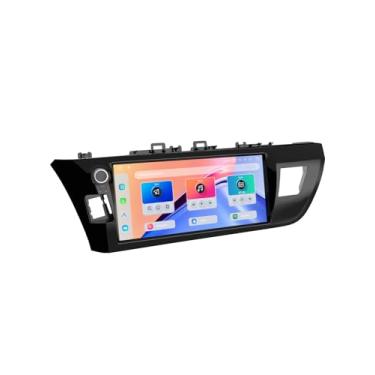 Imagem de Dasaita Rádio automotivo para Toyota Corolla 2014-2016 com tela sensível ao toque de 10,4 polegadas, CarPlay sem fio e Android Auto, unidade de cabeça Android 13 de 6 + 64 GB, 4G LTE, 5G WiFi, estéreo