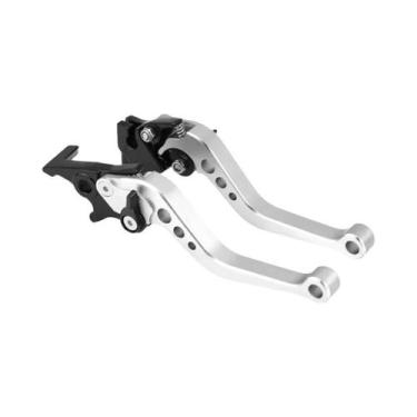Imagem de Manetes De Freio Universais Ajustáveis Para Motocicleta GY6, Acessório