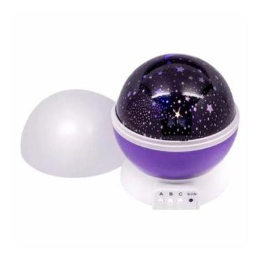 Imagem de Luminária Projetor Estrela 360º Galaxy Star Master Infantil - Relet, B