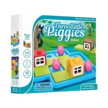 Imagem de Brinquedo Infantil Desafio IQ Três Porquinhos Nettoy - 40067