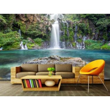 Imagem de Papel de Parede Paisagens Cachoeira69 - 1,50 X 2,50 - Voce Decorando