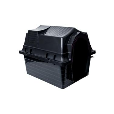 Imagem de Casinha De Cachorro N 4 Para Cachorro Pequeno E Médio Porte(Preto - N3)