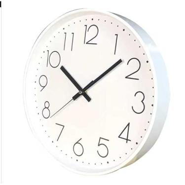 Imagem de Relógio De Parede Analógico Retro Dourado Com Maquinário Exposto Stil Decor (QUARTZ BRANCO)