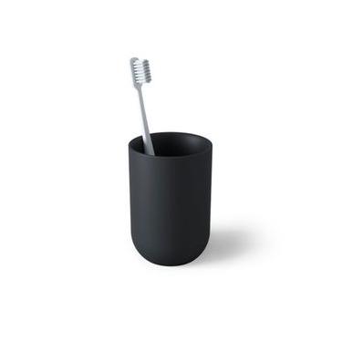 Imagem de Copo Acessório para Banheiro Junip Resina Preto Matte Umbra