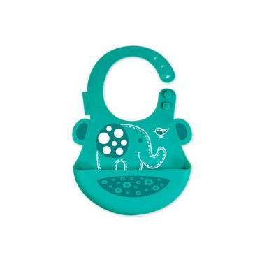 Imagem de Babador Em Silicone Elefante Ollie - Marcus  Marcus