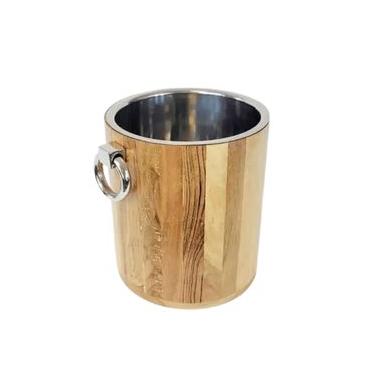 Imagem de Balde Para Garrafa Manali Light 30X28cm - Natural Home