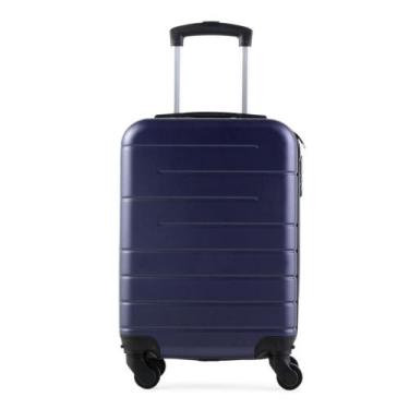 Imagem de Mala de Bordo PP 8 Kg ABS 4 Rodas 18,5" Downtown Azul Marinho 00186820