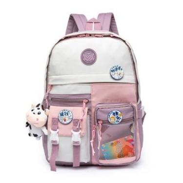 Imagem de Mochila Yupe Bolsa Grande Resistente Escola Faculdade 20 Litros-Feminino