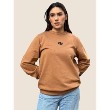 Imagem de Blusão Moletom Logo Pequeno Colcci Cor:;Tamanho:M-Feminino