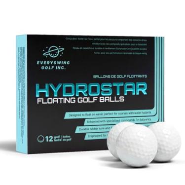 Imagem de Bolas de golfe flutuantes HydroStar – Pacote com 12, bolas de golfe leves para perigos de água e prática de piscina – Bolas de golfe que flutuam na água