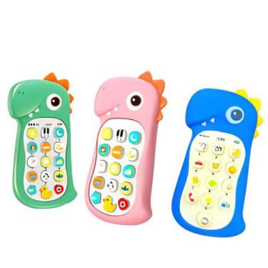 Imagem de Celular Infantil Brinquedo Mordedor Menino Menina Bebê - Puzzle Baby, 