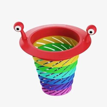 Imagem de Coador de pia de cozinha retrátil Rainbow Monster Universal (110 x 118 mm)