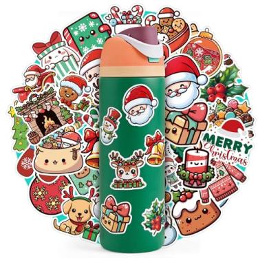 Imagem de Mity rain Adesivos para garrafa de água Owala/copo Stanley, adesivos de garrafa de água de Natal à prova d'água, acessórios de copo definitivos decalques duráveis para decorações de artesanato DIY