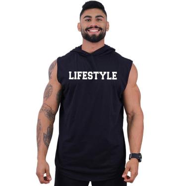 Imagem de Regata Longline com Touca Masculina MXD Conceito Lifestyle-Masculino
