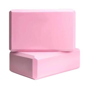 Imagem de Conjunto De 2 Blocos De Yoga De Espuma De Alta Densidade Leves E Sem O
