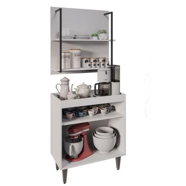 Imagem de Painel Organizador 2 Prateleiras Clara - Ssx Multicoisas Branco