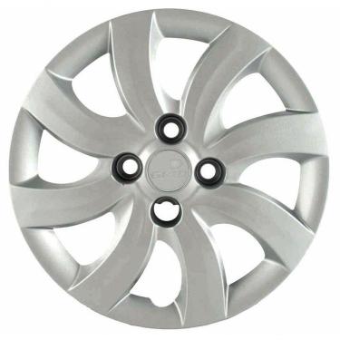 Imagem de Calota Grid Aro 14p 049cb-pta Modelo Volkswaggen Fox Até 2012/ 13 Cubo Baixo - Pc / 4