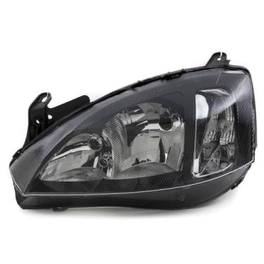 Imagem de FAROL CORSA SEDAN E MONTANA 2008 ATÉ 2012 LE MASCARA NEGRA USA LAMPADA H7 E H1