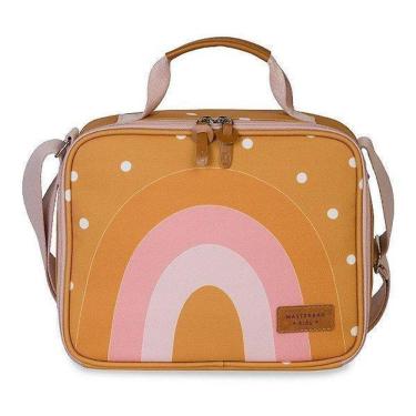 Imagem de Lancheira Kids Masterbag Arco-Íris Boho Mostarda