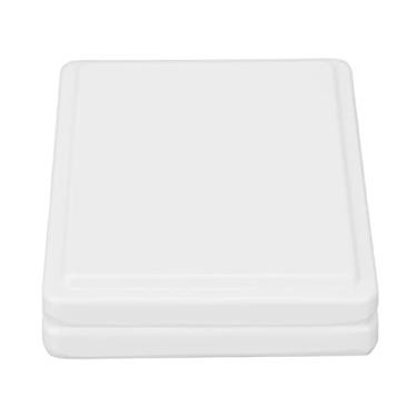 Imagem de Generic Paleta de Tinta de Porcelana Com Superfície Lisa e Tampa para Misturar Cores, Perfeita para Aquarela e Pintura a óleo, Adequada para Artistas Experientes e Projetos de Artesanato Branco