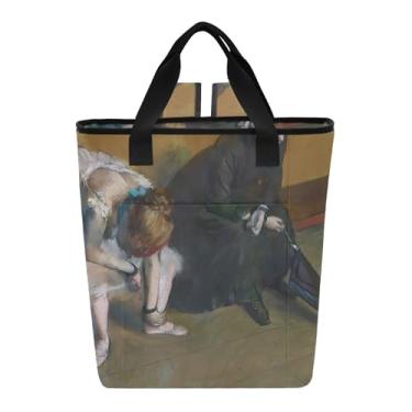 Imagem de Joitme Cooler Bags Edgar Degas Prints Waiting Soft Cooler Tote 36 Cans Carry Out Mochila de resfriamento