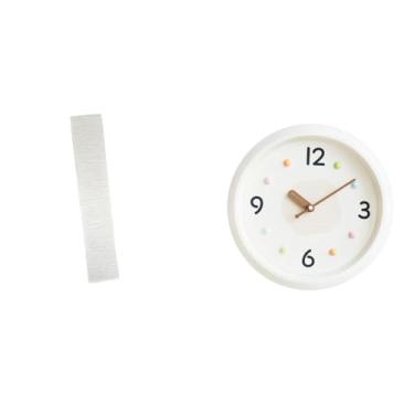 Imagem de Whtkoph Abajur de Chão Moderno para Sala de Estar E Relógio de Parede com Números, Capa Decorativa Silenciosa para Decoração de Casa.