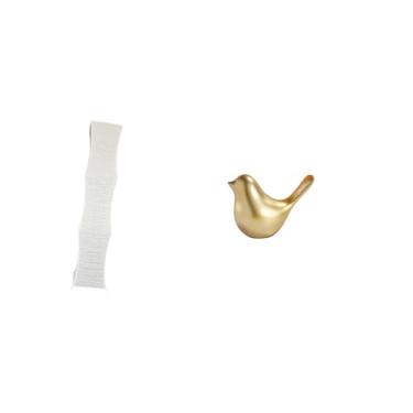 Imagem de Whtkoph Abajur Dourado para Luminária de Chão, Decoração Aconchegante para Sala de Estar, Luminária de Chão, Cobertura de Luz, Escultura, Ornamento para Casa