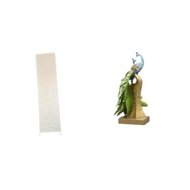 Imagem de Whtkoph Abajur de Sala de Estar com Estátua. Figura Decorativa para Mesa de Escritório, Aparador, Centro de Mesa, Decoração de Escritório.