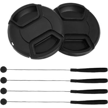 Imagem de ZZJMCH Tampa de lente de 40,5 mm para Sony E PZ 16-50mm f/3.5-5.6 OSS em Alpha A6400 A6300 A6100 A6000 a5100 A5000 A6700 A6600 ZV-E10 Acessórios de Câmera, FE 28-66 0 mm f/4 Lente 5.6 Pacote com 2