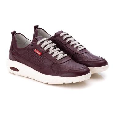 Imagem de Tênis Ranster Sneaker Max masculino em Couro Legítimo – Solado T.R. Expandido e Bolha Anti Impacto-Masculino