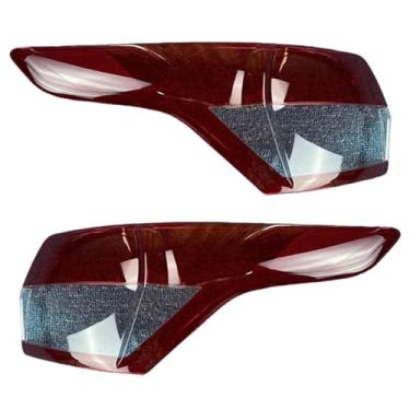 Imagem de compatível com ford kuga/escape 2013 2014 2015 2016 traseira exterior luz traseira escudo sinal luzes de estacionamento capa substituir abajur(Outside A pair)