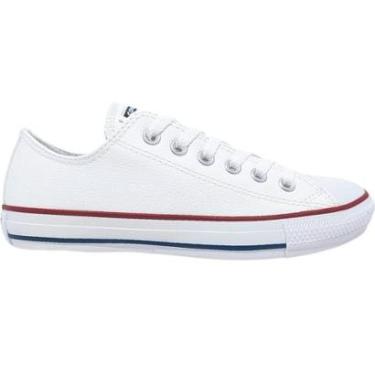 Imagem de Tênis Feminino Clássico Casual Dia a Dia Passeio Trabalho Street em Couro Original Converse All Star-Feminino