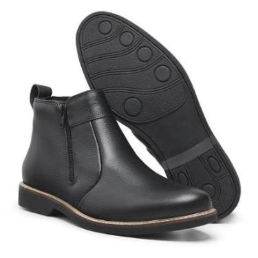 Imagem de Bota Masculina Couro Coturno Macia e Confortável 102 Bonanza-Masculino