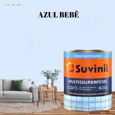 Imagem de Tinta Epóxi Base Água Suvinil Multissuperfícies Azulejos e Banheiros A