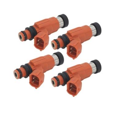 Imagem de Unidade de bico injetor de combustível 4 x, compatível com yamaha 4 tempos 115hp f115 lf115 motor de popa 68v-8a360-00-00 68v-13761-00-00