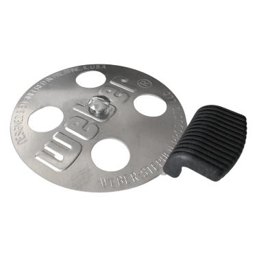 Imagem de Weber Bar-B-Kettle, artista de carvão, kit de amortecedor para churrasqueira a gás de substituição Touch-N-Go 63070