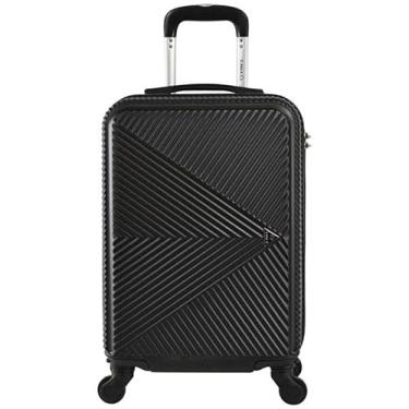 Imagem de Mala De Bordo Viagem Rodinha 360º Abs Reforçada (Preto)