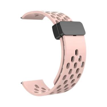 Imagem de Pulseira De Silicone Com Fecho Magnético De 22mm Para Zeblaze Btalk 3 