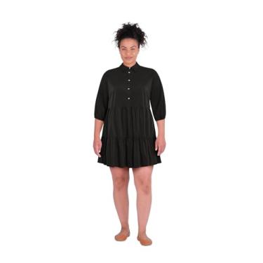 Imagem de City Chic Vestido feminino plus size - Vanessa, Preto, 25 Plus Size