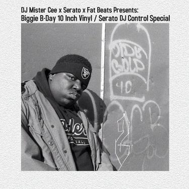 Imagem de BIGGIE B-DAY 25cm / SERATO DJ CONTROL CONTROL SPECIAL