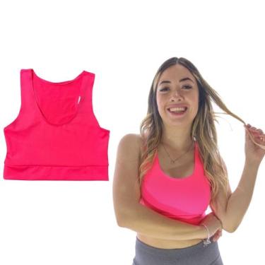 Imagem de Top Suplex Alta Sustentação Corrida Academia Treino Fitness Estilo Nad