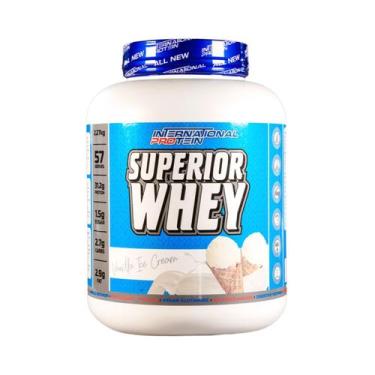 Imagem de Superior Whey Proteína 3W Sabor Baunilha 2,27Kg International Protein