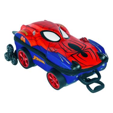 Imagem de Mochila Infantil Homem Aranha Diplomata Maxtoy Com Rodinha Tripla Resistente Para Uso Escolar