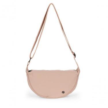 Imagem de Bolsa Meia Lua Transversal Náilon Up4you Rosa