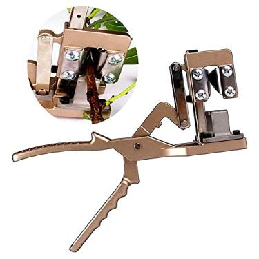 Imagem de Tesoura de Podagem Jardim com Corte em V Lâmina Aço Substituível e Cabo Liga Alumínio Anti-Derrubamento para Flores Árvores Ferramentas Jardinagem