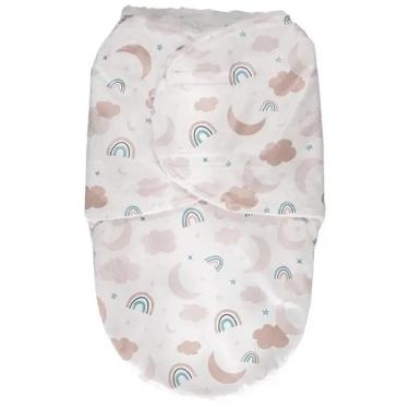 Imagem de Saco De Dormir Buba Baby Super Soft Estampado Rosa-Feminino