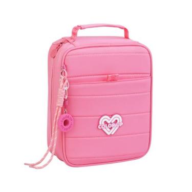 Imagem de Estojo Porta Canetinha Color Up Bobbie Goods Escolar Lápis Cor:Rosa - 
