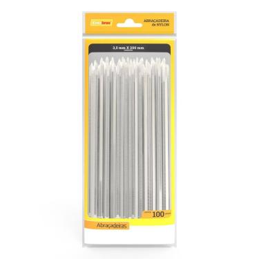 Imagem de Abraçadeira De Nylon 3,5Mm X 200Mm Branco - Enerbras